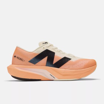 NEW BALANCE FuelCell Rebel v4 女款 慢跑鞋 米橘色 運動 回彈 厚底 WFCXCC4