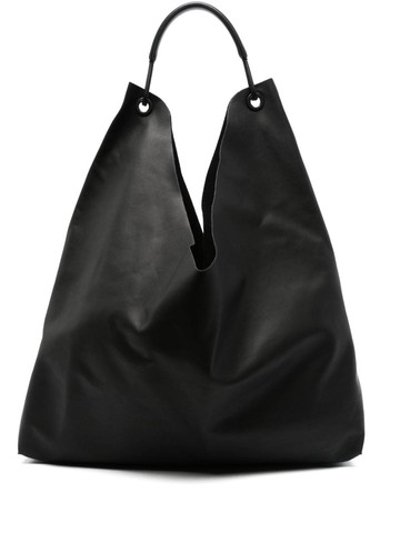 The Row - Bindle 3 leather tote bag - women - Lambskin - One Size - Black