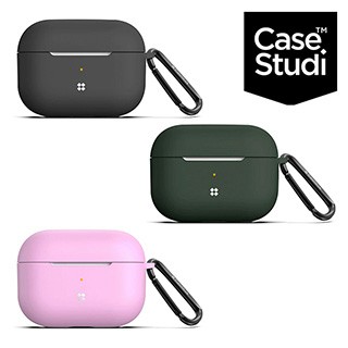 CaseStudi UltraSlim AirPods Pro 充電盒矽膠保護套(含扣環)