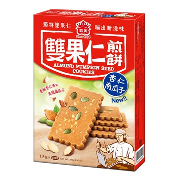 義美 杏仁南瓜子煎餅240g