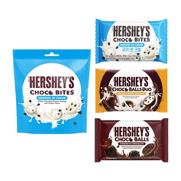 【蝦皮直營】Hersheys 好時 CHOCO BITES 巧酥可可/巧酥牛奶/巧酥夾餡黑巧/巧酥可可分享包
