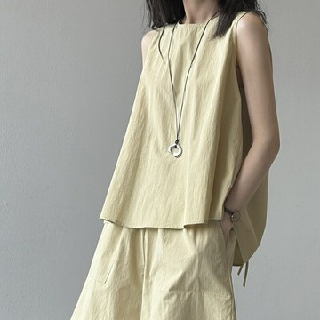 【米蘭精品】現貨+預購 吊帶褲寬褲休閒褲大碼寬鬆長褲裝連身裙休閒女裝-夏季闊腿女裝2色74ma39