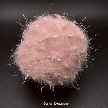 原創粉色手混線 特色毛線 鉤針手工毛線 圍巾帽子毛衣包包小物DIY編織手工線 混合紗線