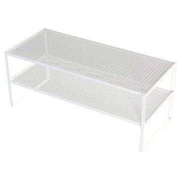 小麥購物 簡約電腦螢幕增高架 可拆式雙層 L1229 48 x 20 x 14.8cm  白色