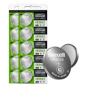 Maxell CR2032   鈕扣型電池 3V專用鋰電池(2卡10顆入)日本製