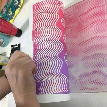 【新品優惠】 凝膠版畫工廠直銷硅膠版畫可多次使用免粘手易清洗凝膠畫版  1・7