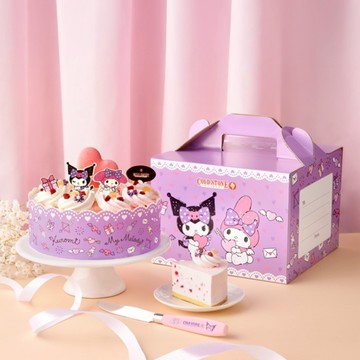 【COLD STONE】My Melody&Kuromi浪漫時刻-6吋冰淇淋蛋糕(美樂蒂酷洛米)