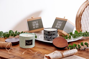 香榭大道香氛蠟燭 冥想紓壓助眠療癒放鬆SPA除臭天然有機寵物友善