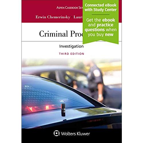 Criminal Procedure: Investigation (Aspen Casebook)