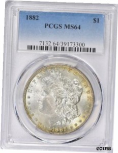 アンティークコイン NGC PCGS Morgan Silver Dollar MS-64