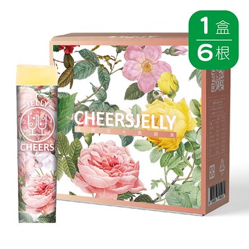 CHEERSPOPS CheersJelly舉杯低卡蘋果蒟蒻凍 / 6根入 / 盒　eslite誠品