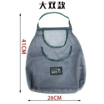 懶角落果蔬掛袋廚房墻掛式大蒜頭網兜洋蔥生姜收納袋子裝果蔬網袋