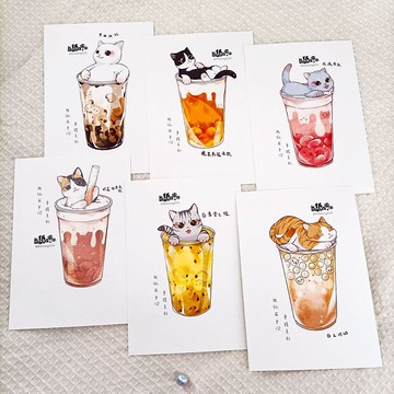 ME220-2手搖系列明信片套組_hand shaken postcard set
