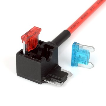 熱銷小號中號汽車保險座取電器無損電路改裝器保險座保險片保險絲