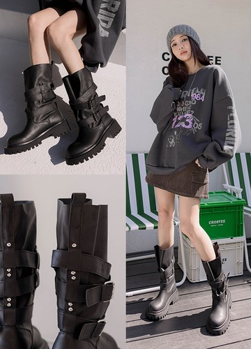 甜酷小鉚釘短靴