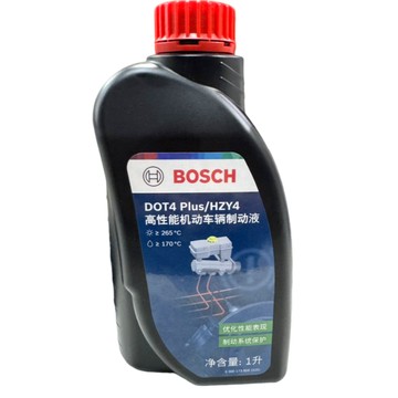 《油工坊》BOSCH DOT4 PLUS HZY4  高性能 煞車油 制動液 中國 1L