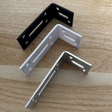 ⚡購滿99出貨⚡ 包郵  加厚角碼  直角吊櫃支架隔板角鐵  L型支架鐵角碼  層板拖角碼  三角支架 五金配件