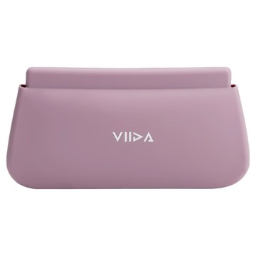 VIIDA Chubby 防水收納袋 (L) 食品級矽膠材質 防油  紫色  1個