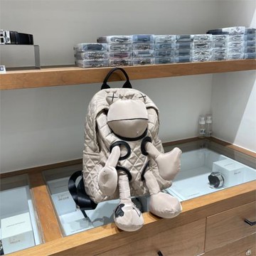 秋冬新款蛙臉公仔包雙肩包2023背包大容量休閑百搭通勤大包隨身包