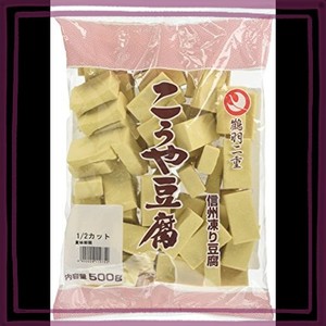 登喜和冷凍食品 鶴羽二重高野豆腐1 2カット 500G