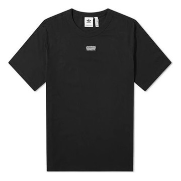 adidas originals Men's Logo Short Sleeve Black