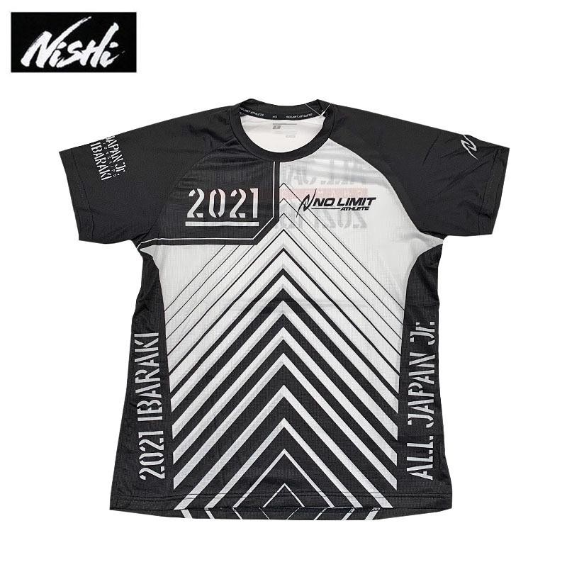 ニシスポーツ 半袖Tシャツ メンズ レディース 2021全中記念スリム