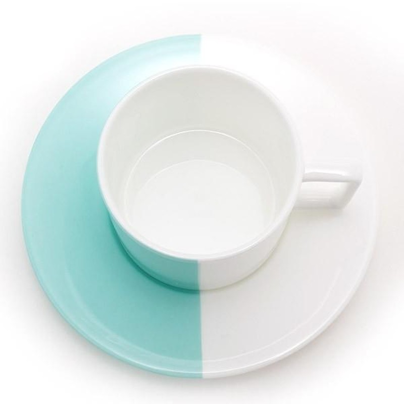 ティファニー 食器 結婚祝い プレゼント コップ 正規品 カップ カラーブロック ティーカップ＆ソーサー TIFFANY ＆ Co 1客 単品 結婚  ギフト お祝い 贈り物 | LINEショッピング