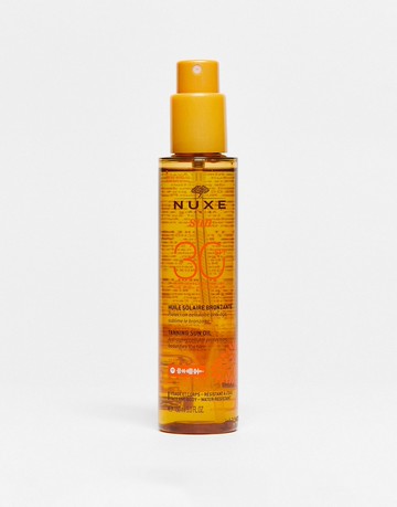 NUXE Sun Tanning Sun Oil for Face and Body SPF30 150ml-No colour