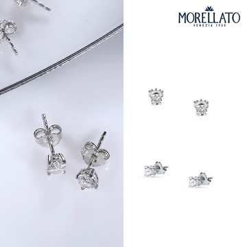 【MORELLATO】 TESORI 925純典藏璀璨耳環 SAIW157