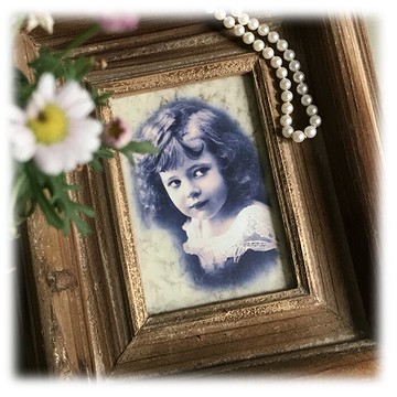 法式實木復古做舊掛墻相框 擺件 厚重款 古董樣1入