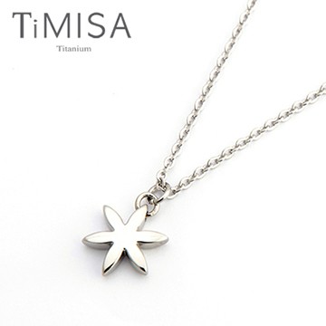 TiMISA《花漾年華(M)》純鈦項鍊