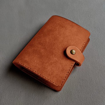 【情人節禮物】Accademia學院 皮革護照夾/植鞣革/客製化刻字