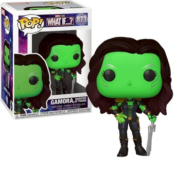 FUNKO POP 873 漫威 What if 薩諾斯之女 葛摩拉 GAMORA 公仔 收藏 代理版