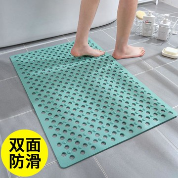 浴室防滑地墊家用洗澡隔水淋浴地墊衛生間廁所沖涼腳墊吸盤防摔墊【摩可美家】