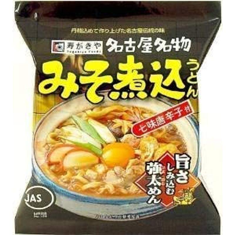 寿がきや みそ煮込みうどん 91g×５個 （１パック５食入り）