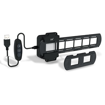 JJC 拷貝負片翻拍底片35mm幻燈片數位化LED補光燈支架組FDA-LED1(支架相容Nikon原廠底片數位化連接器ES-2)