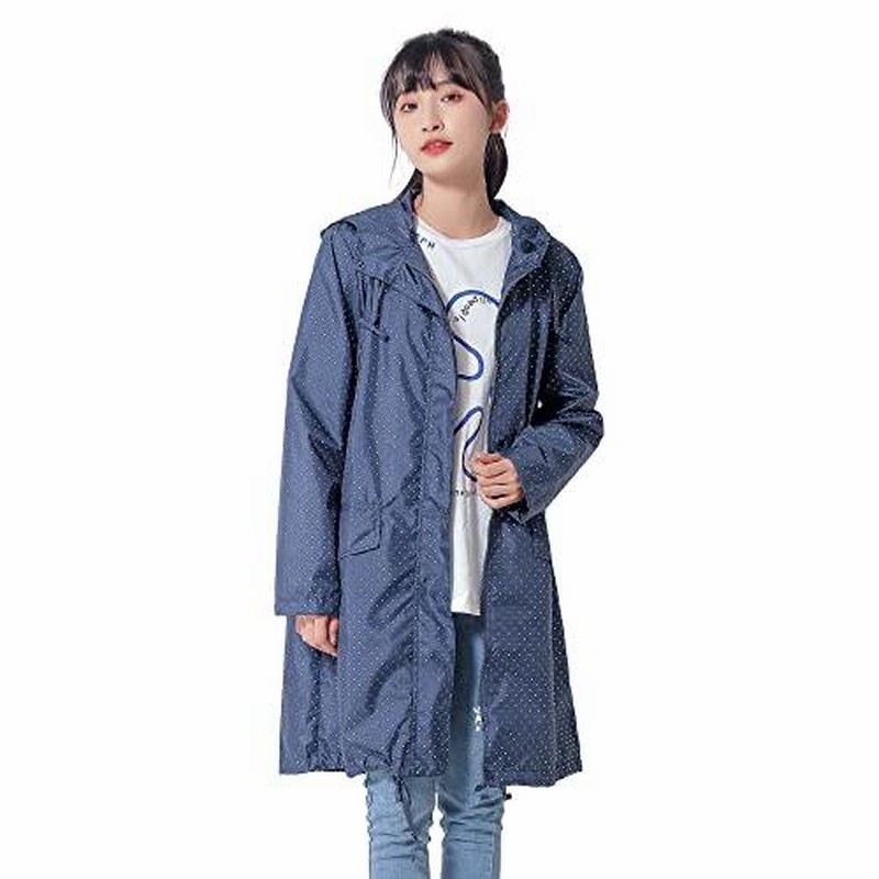 ネイビー レインコート N レディース かわいい 可愛い お洒落 人気 大人 かっぱ 女性 中学生 高校生 学生 大学 通販 Lineポイント最大0 5 Get Lineショッピング