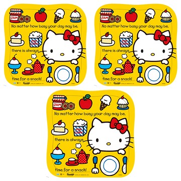 世一 Hello Kitty 點心時間拼圖 42片  3個