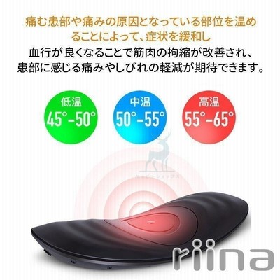 マッサージ機 そこはかとない 腰 マッサージ器 3in1 温熱 療法