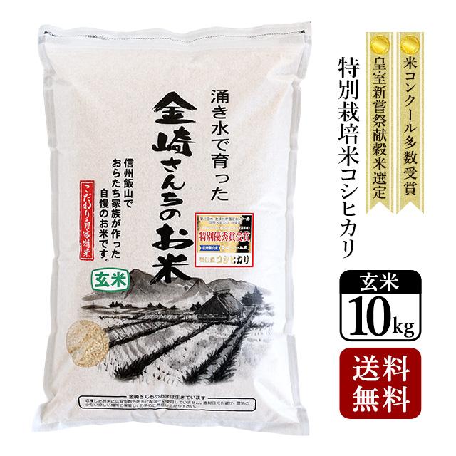 玄米 10kg 特別栽培米コシヒカリ 令和5年産 新米 長野県飯山