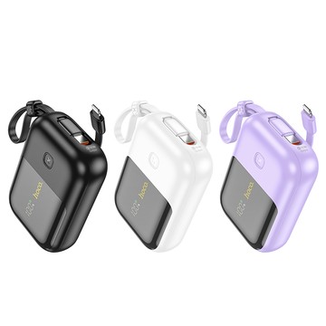 hoco. 浩酷 Q20 途源22.5W+PD20W全相容數顯帶線移動電源 10000mAh