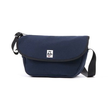 CHUMS Round Flap Shoulder Bag Sweat肩背包 深藍 CH603601N001