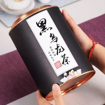 【茶品名】烏龍茶 茶 茶葉2023新茶黑烏龍茶500g高濃度油切高山茶葉濃香型木炭技法散裝罐裝