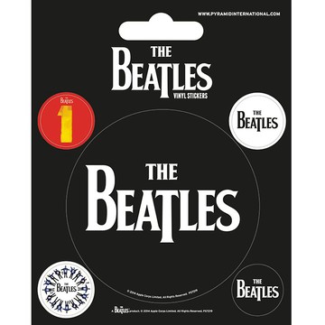 披頭四 The Beatles 英國進口貼紙組