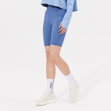 Ohsunny 騎行褲高腰修身提臀跑步瑜伽短褲健身運動防曬打底褲