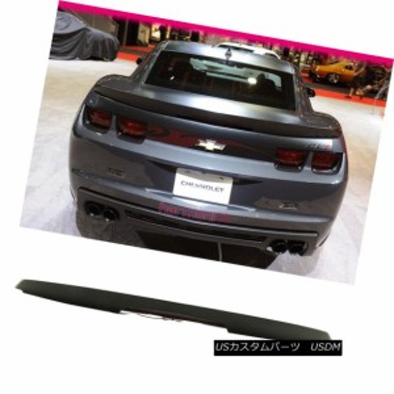 フィット10-13シボレーカマロトランクスポイラーウイング塗装マットブラックABS ZL1 | LINEショッピング