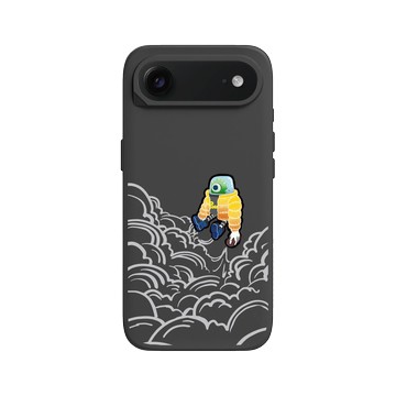 iPhone Air SolidX 黑 - Graffiti / 街頭塗鴉 - 噴射起飛