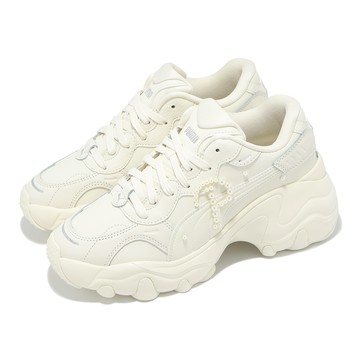 [ACS] Puma 休閒鞋 Pulsar Wedge Wns Pearl 女鞋 米白 珍珠 厚底 增高 老爹鞋 40223901