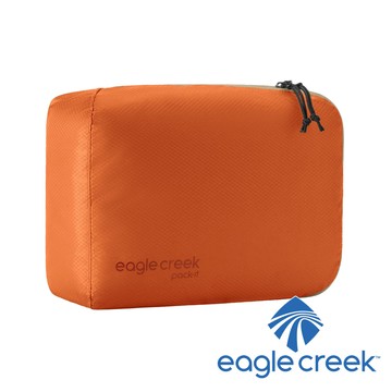 【EAGLE CREEK】防異味防潑水立體收納包-S『MAN橘』EC40407 戶外 露營 防潑水 收納包