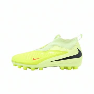 Nike 足球鞋 JR Phantom 6 ACAD AG 中大童 綠黑 高筒 人工草皮 HQ2034-800